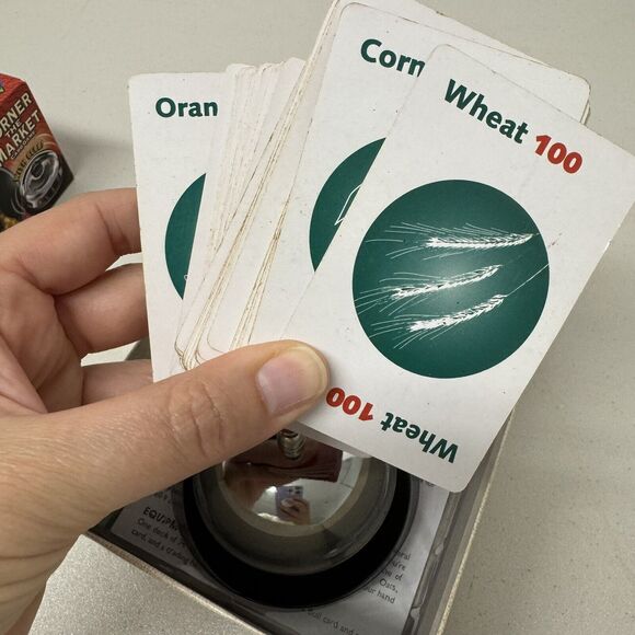 2010 Hasbro Deluxe Pit Corner The Market Card Game Classic Complete - Picture 9 of 9